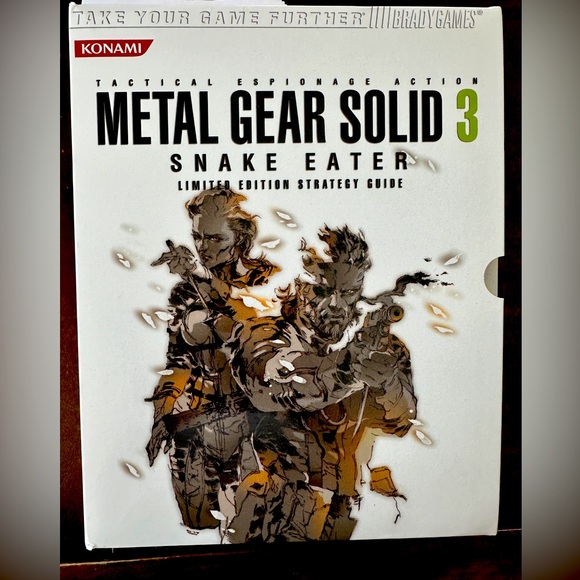 Metal Gear Solid 3 Limited Edition Strategy Guide - Picture 1 of 8
